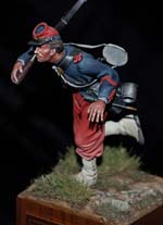 Soldado del 14th Brooklyn 1862 - 54mm