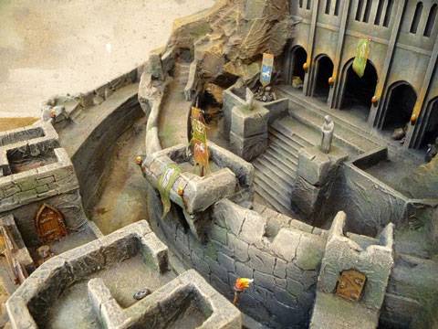 El Abismo de Helm en Escenorama. Escala 28mm. 