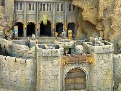 El Abismo de Helm en Escenorama. Escala 28mm. 