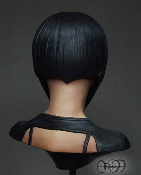 Busto Aeon Flux - Escala 1/6. 
