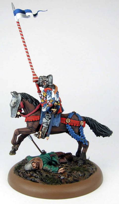 Conde de Vendome en Agincourt durante 1415 - Escala de 28 mm.