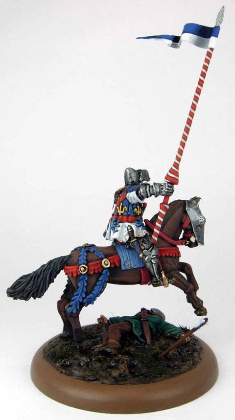 Conde de Vendome en Agincourt durante 1415 - Escala de 28 mm.