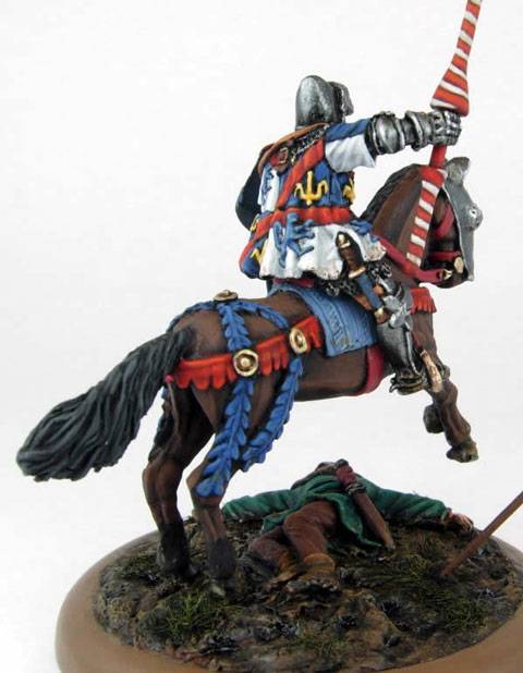 Conde de Vendome en Agincourt durante 1415 - Escala de 28 mm.