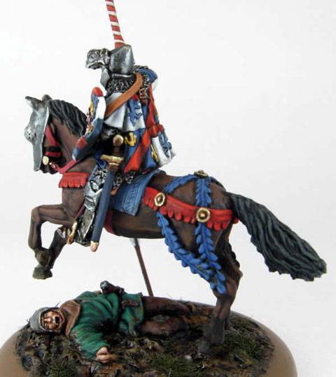 Conde de Vendome en Agincourt durante 1415 - Escala de 28 mm.