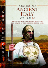 "Armies of Ancient Italy 753-218 BC. From the Foundation of Rome to the Start of the Second Punic War." (Ejércitos de la antigua Italia 753-218 BC. Desde la fundación de Roma hasta el inicio de la Segunda Guerra Púnica.) "Armies of Ancient Italy 753-218 BC. From the Foundation of Rome to the Start of the Second Punic War." (Ejércitos de la antigua Italia 753-218 BC. Desde la fundación de Roma hasta el inicio de la Segunda Guerra Púnica.)