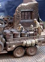 Descanso de Maniobras - Escala 1/35. 
