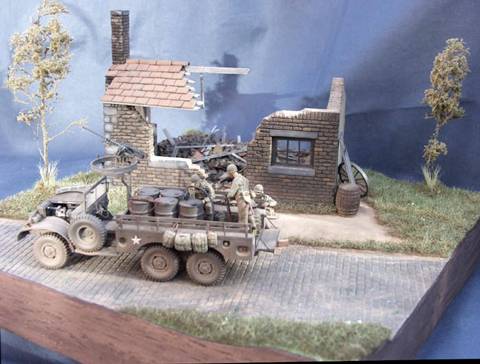 Descanso de Maniobras - Escala 1/35. 