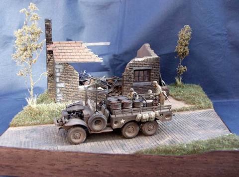 Descanso de Maniobras - Escala 1/35. 