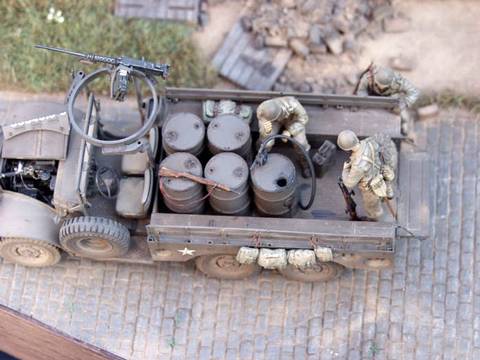 Descanso de Maniobras - Escala 1/35. 