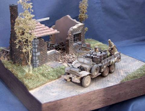 Descanso de Maniobras - Escala 1/35. 