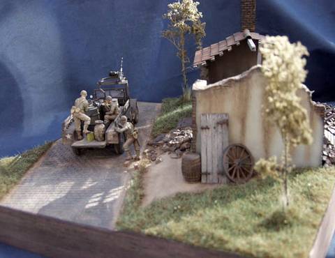Descanso de Maniobras - Escala 1/35. 