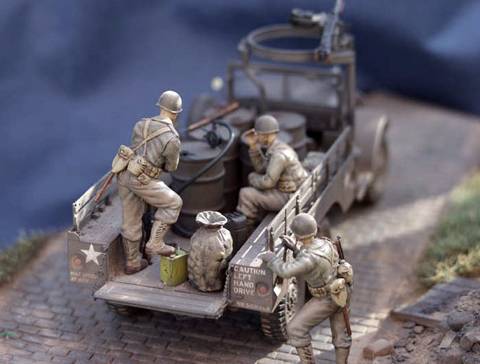 Descanso de Maniobras - Escala 1/35. 