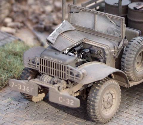Descanso de Maniobras - Escala 1/35. 