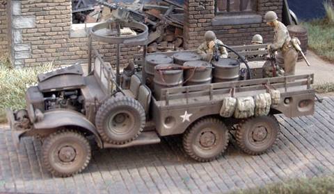 Descanso de Maniobras - Escala 1/35. 
