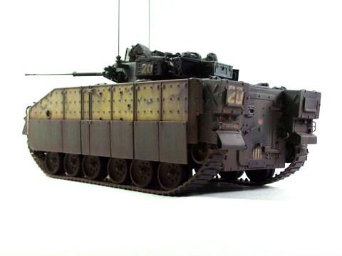 Vehiculo de Reconocimiento Warrior MCV Britanico. 