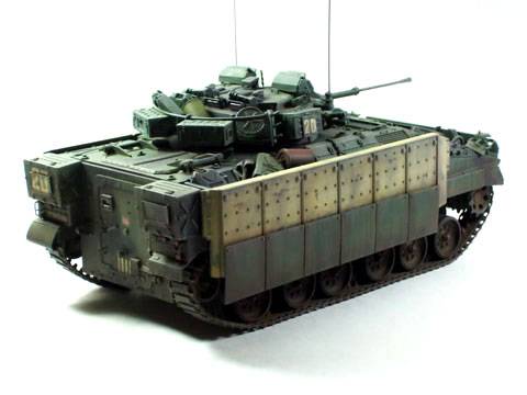 Vehiculo de Reconocimiento Warrior MCV Britanico. 
