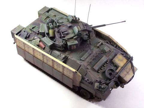 Vehiculo de Reconocimiento Warrior MCV Britanico. 