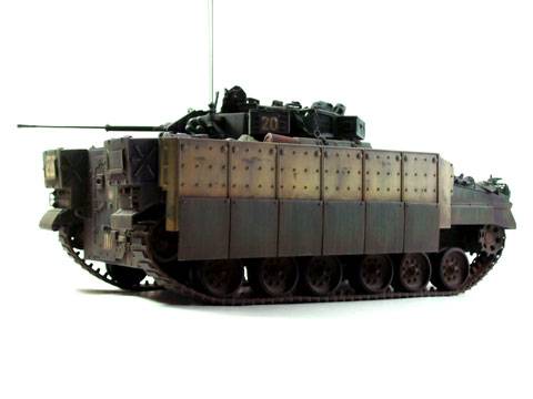 Vehiculo de Reconocimiento Warrior MCV Britanico. 