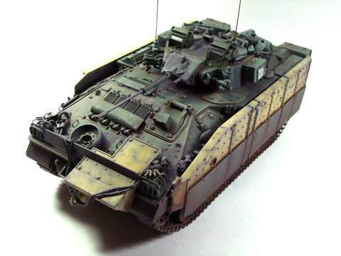 Vehiculo de Reconocimiento Warrior MCV Britanico. 
