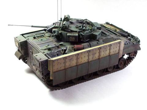 Vehiculo de Reconocimiento Warrior MCV Britanico. 