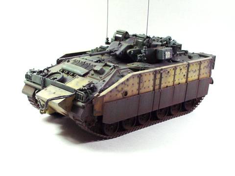Vehiculo de Reconocimiento Warrior MCV Britanico. 