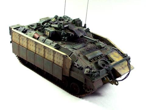 Vehiculo de Reconocimiento Warrior MCV Britanico. 