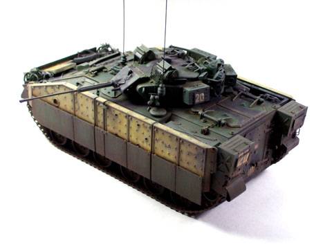 Vehiculo de Reconocimiento Warrior MCV Britanico. 