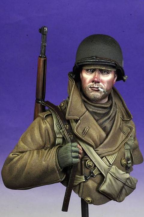 Busto de la Casa de miniaturas Young Miniatures, esculpido por Hiroyuki Ishi a escala 1/6