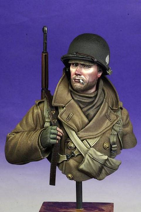 Busto de la Casa de miniaturas Young Miniatures, esculpido por Hiroyuki Ishi a escala 1/6