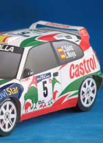 Recortable Toyota Corolla WRC - 1998 NUEVA ZELANDA