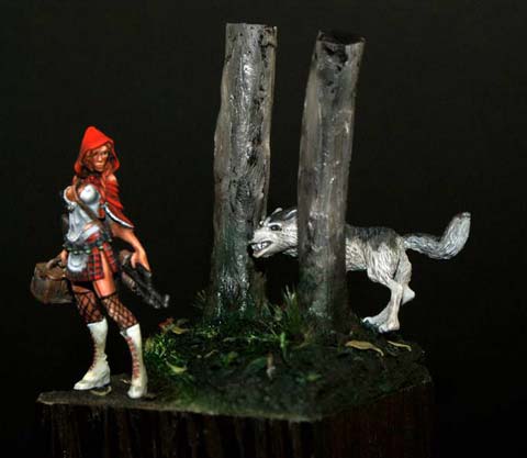 Caperucita Roja - Escala 54mm.  