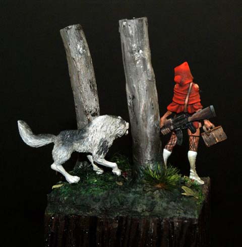 Caperucita Roja - Escala 54mm.  