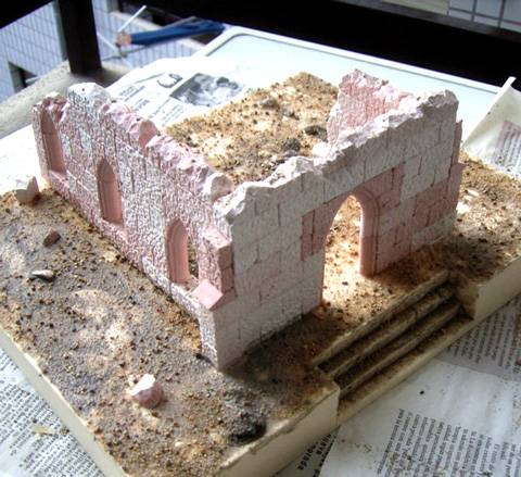 Capilla en Ruinas W40K.