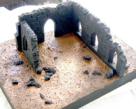Capilla en Ruinas W40K.