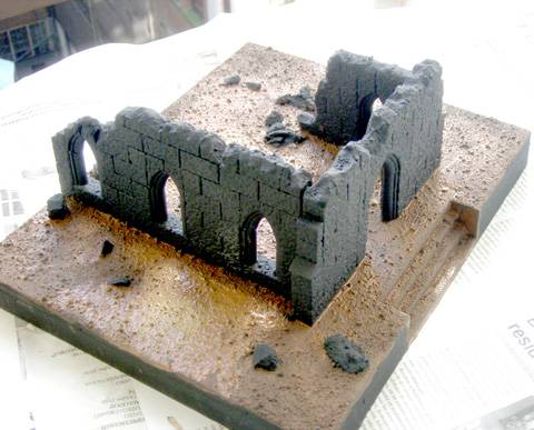 Capilla en Ruinas W40K.
