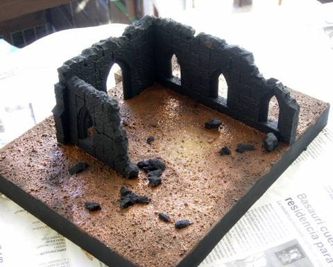 Capilla en Ruinas W40K.