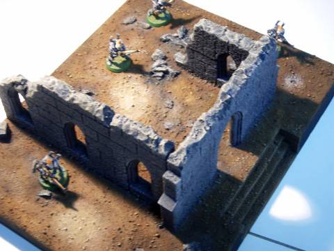 Capilla en Ruinas W40K.