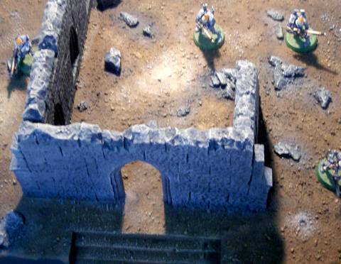 Capilla en Ruinas W40K.
