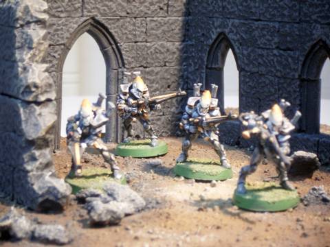 Capilla en Ruinas W40K.