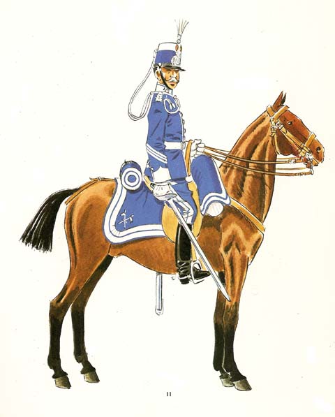 n&ordm; 11 - Sargento de cazadores de gala ,1909-22