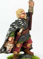 Guerrero Portaestandarte Celta - Escala 28mm