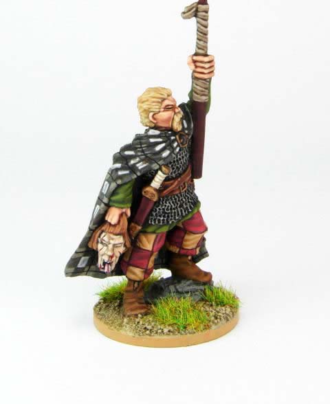 Guerrero Portaestandarte Celta - Escala 28mm