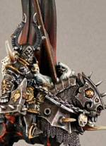 Miniatura esculpida por Mike Anderson de un Caballero del Caos