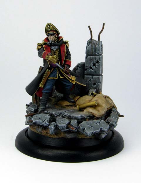 Death Korps of Krieg Commissar - Escala 28mm