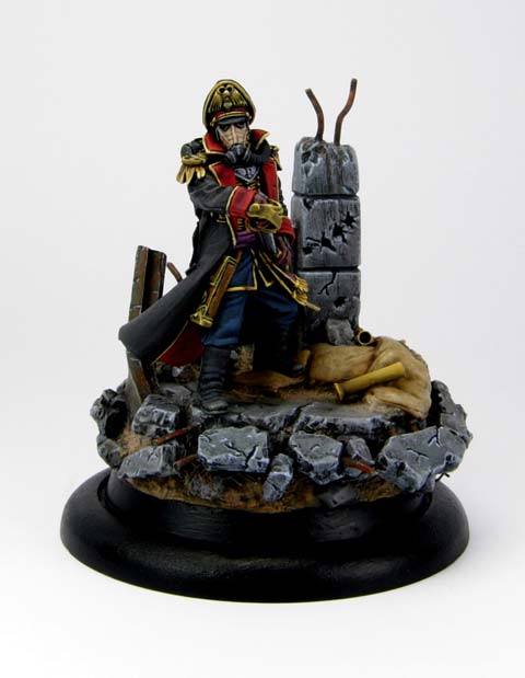 Death Korps of Krieg Commissar - Escala 28mm