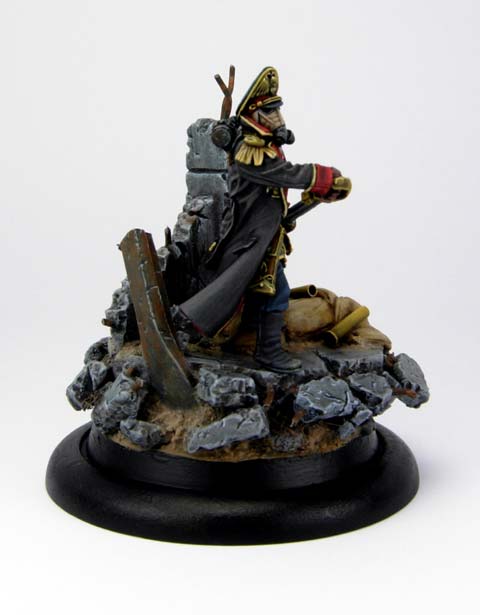 Death Korps of Krieg Commissar - Escala 28mm