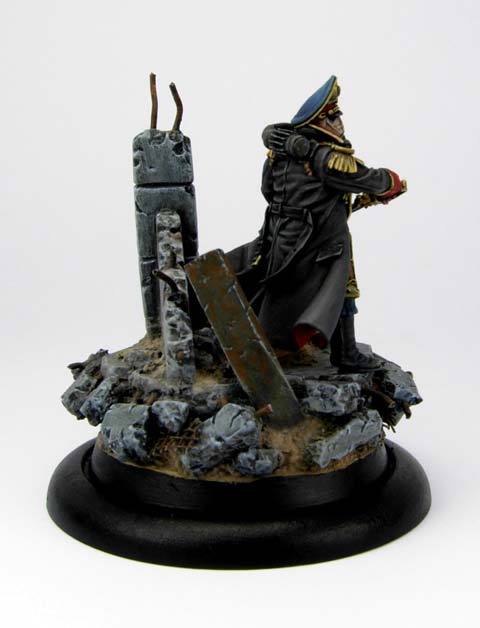 Death Korps of Krieg Commissar - Escala 28mm