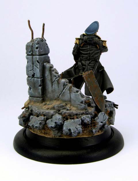 Death Korps of Krieg Commissar - Escala 28mm