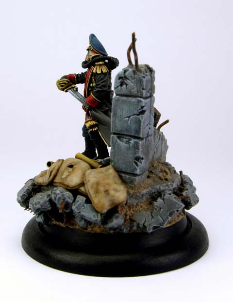 Death Korps of Krieg Commissar - Escala 28mm