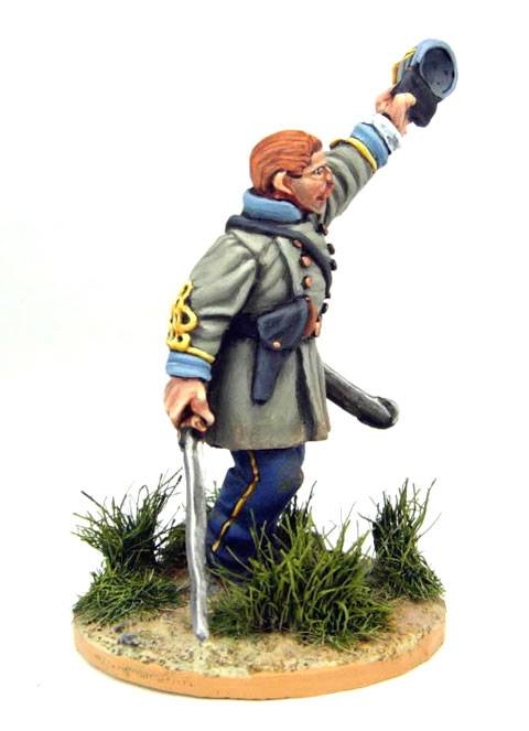 Oficial Confederado en 28 mm.